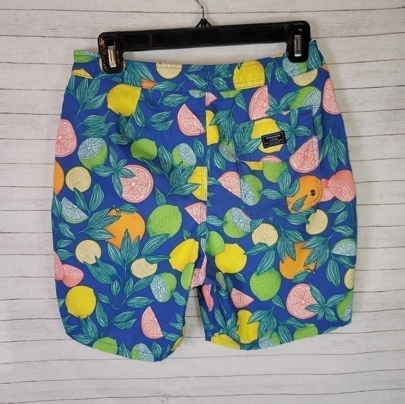 ABERCROMBIE & FITCH CITRUS SWIM BOARD SHORTS, sz 28 - Picture 7 of 9